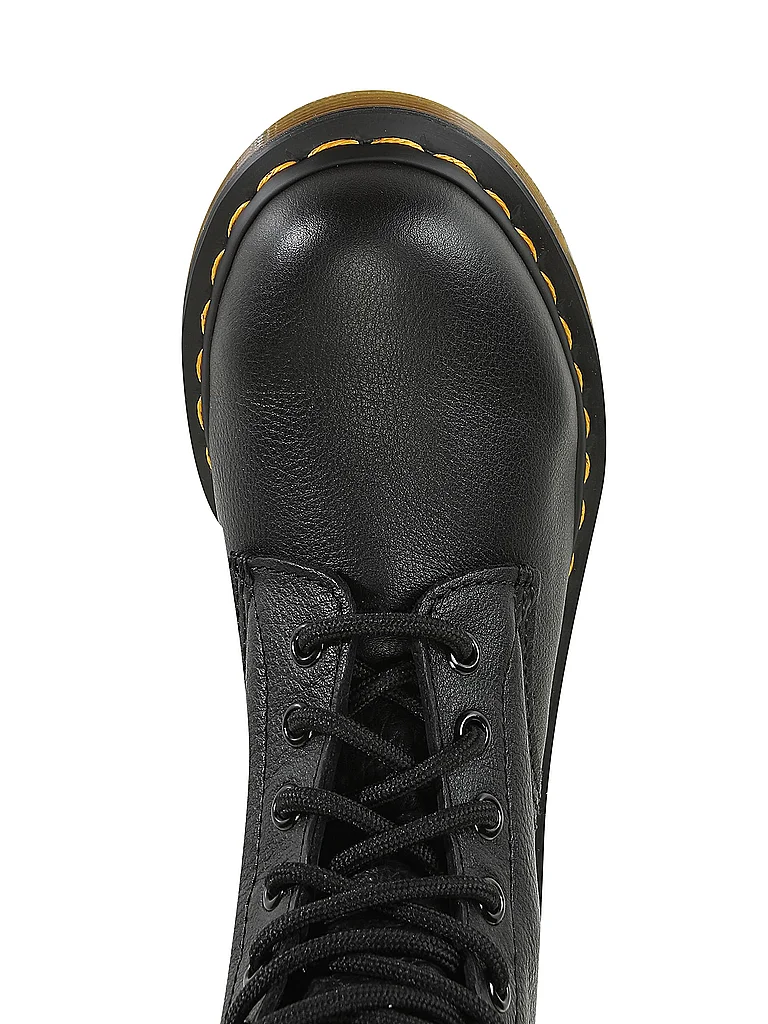 DR MARTENS Boots Dr. Martens 1460 PASCAL MONO BLACK VIRGINIA Noir 36,37,38,39,40,41,42,43 femmes 3